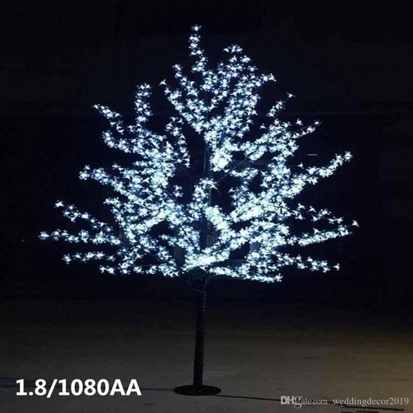 

christmas decorations led cherry blossom tree light 1.5m 480pcs lamp landscape rainproof fairy garden decor
