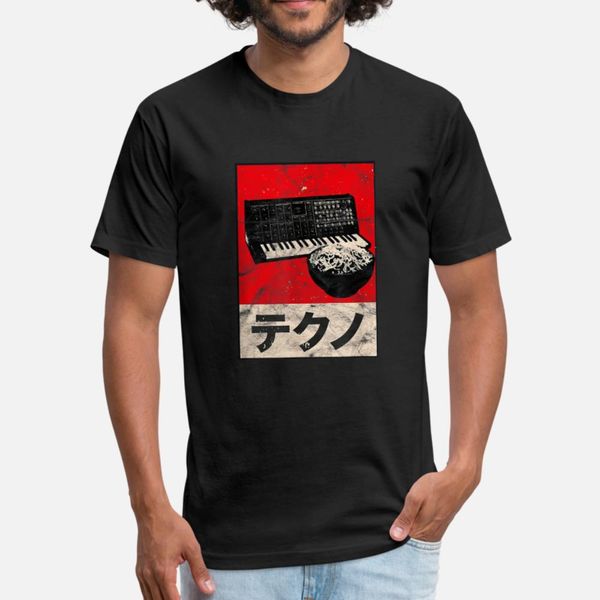 

japanese synth retro synthesizer ramen asdr tee ho t shirt men customize tee shirt o-neck kawaii crazy basic spring vintage shirt