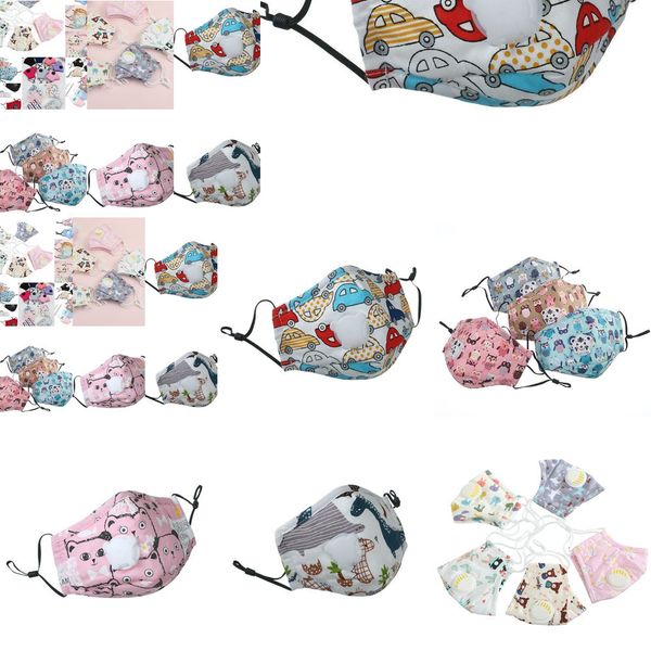 

mouth face mask cotton valve with pm2.5 filter anti-dust smoke outdoor indoor adjustable r wvlw kkrj