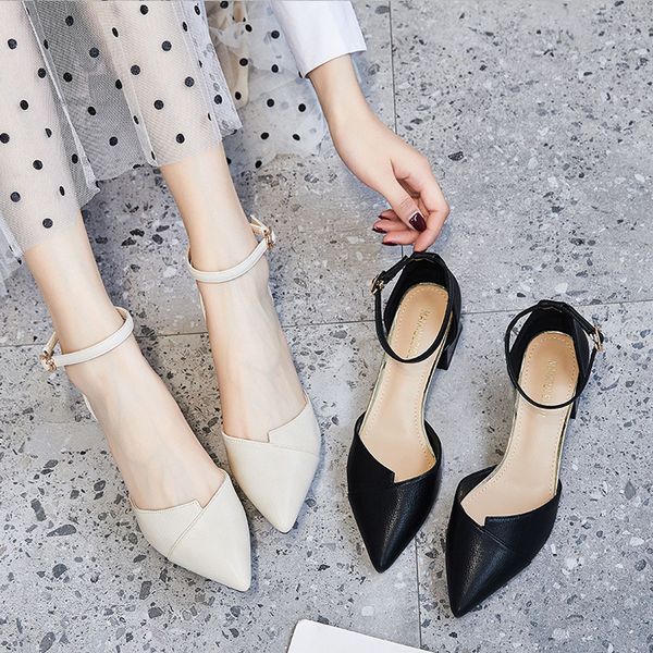 

summer fashion new all-match sandals, Black