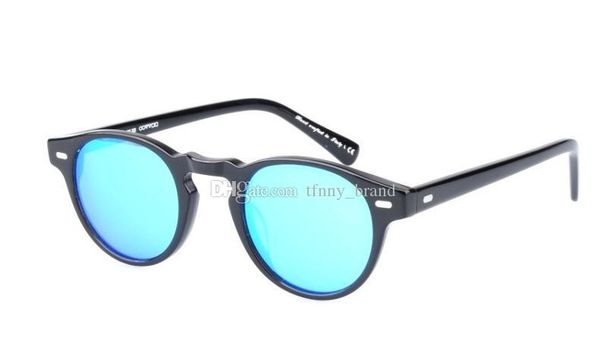 

men women 45-23-150mm sunglasses frame ov5186 retro glasses ov 5186 colorful rectangle sun glasses eyewear with original06, White;black