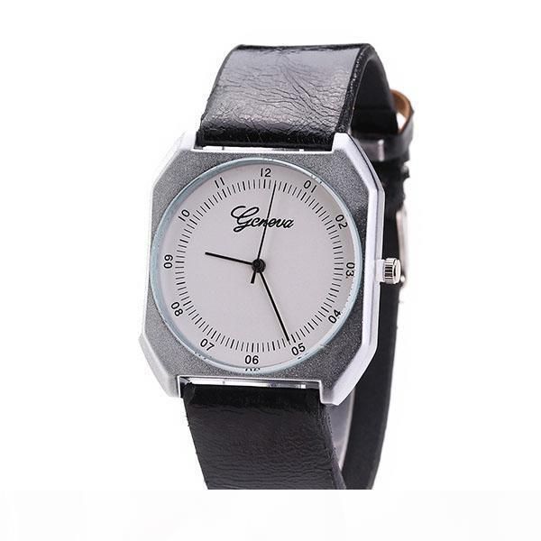 

wengle новый 2017 продавать, как горячие пирожки квадрат roman калибровки свободное движение ремня часы, Slivery;brown