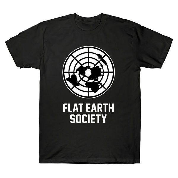 

flat earth society men's t shirt truth movement, flatearth theory cult funny 2019 fashion black cotton custom tee shirts