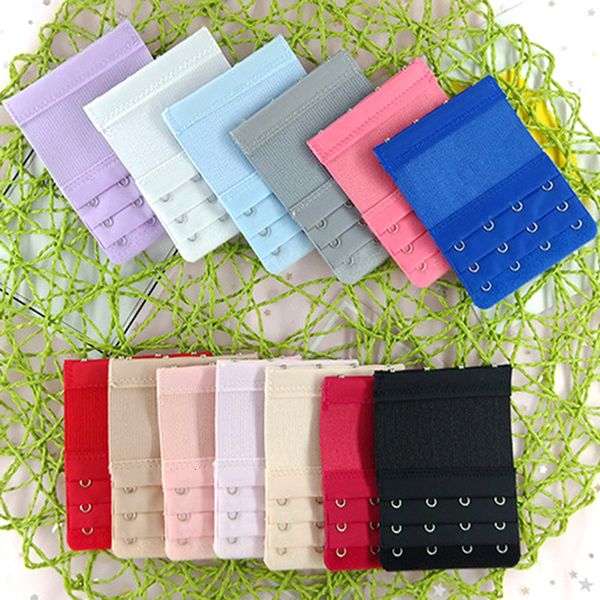 

bra extenders strap buckle extension 3 rows 4 hooks bra strap extender sewing tool intimates accessories for women bra strap, Black;white