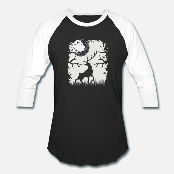 

stag reflection t shirt men custom cotton euro size s-3xl gents fit comfortable spring autumn novelty shirt