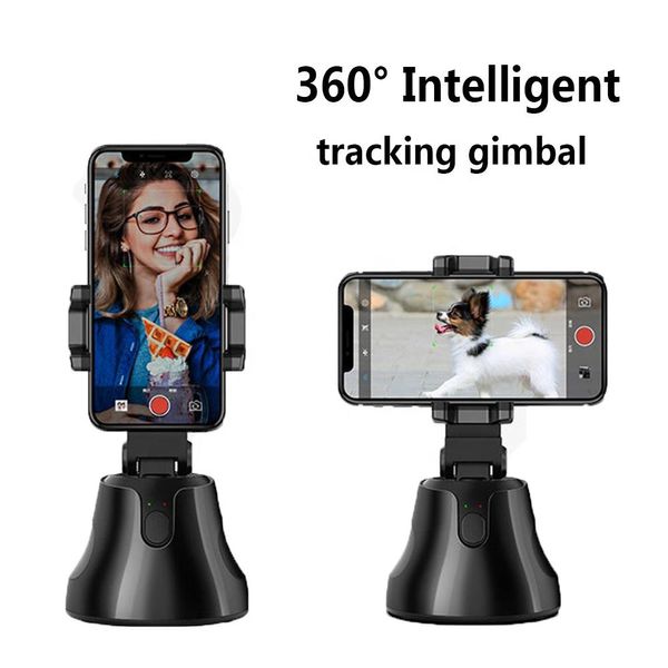 

Smart Tracking Stabilizers Portable All-in-one Smart Vlog Shooting Selfie Stick Auto Face Tracking Object Camera Phone Stabilizer 2 Colors