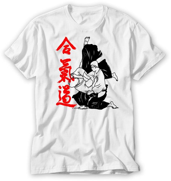 

2019 new summer cool tee shirt aikido manner kinder t-shirt /gr shirt party club