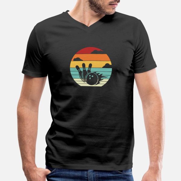 

bowling team retro ninepins bowler vintage cool t shirt men designer short sleeve o neck vintage fitness new style summer style novelty