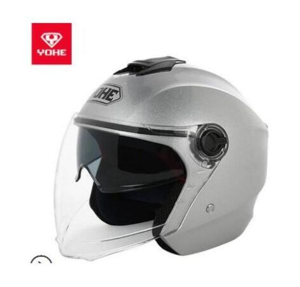

yohe yh-837a men and women double lens warm half helmet four seasons summer sun protection electric motorcycle helmet 8