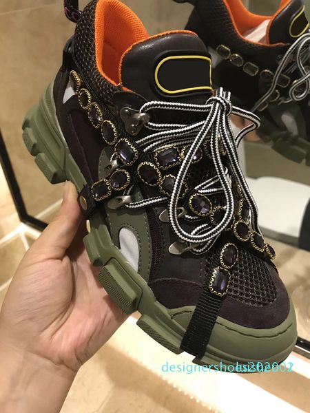 

new designer sneaker flashtrek sneaker with removable women men trainer mountain climbing shoes mens outdoor hiking d01, Black