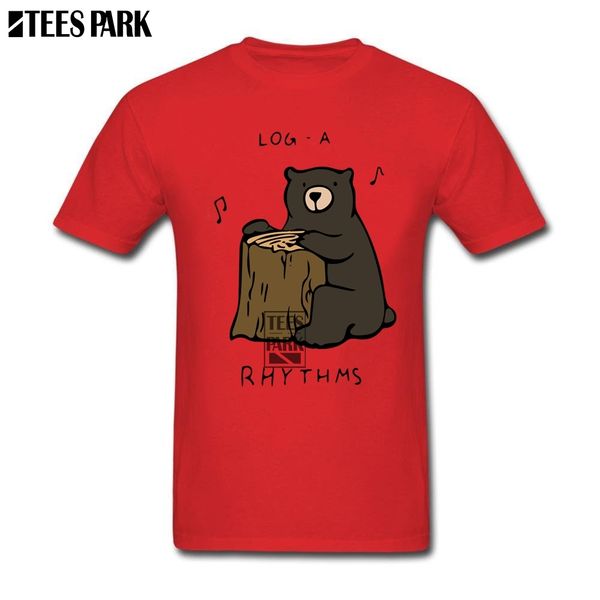 

t-shirts rhythm drum music bear cute t shirts organnic cotton short sleeve t-shirt comfort youth latest