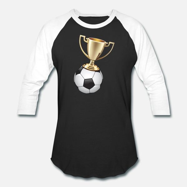 

soccer ball and trophy cup t shirt men knitted tee shirt o-neck fit crazy new style spring natural shirt