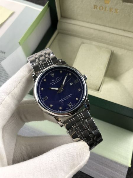 

19 all subdials work mens watches stainless steel quartz gmt wristwatches satch luxury watch, Black