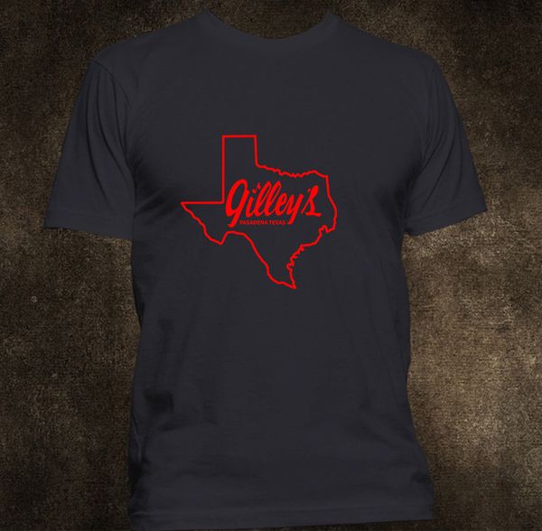 

2019 fashion summer style new gilley's t-shirt bar urban cowboy gilleys texas t-shirt s-3xl tee shirt