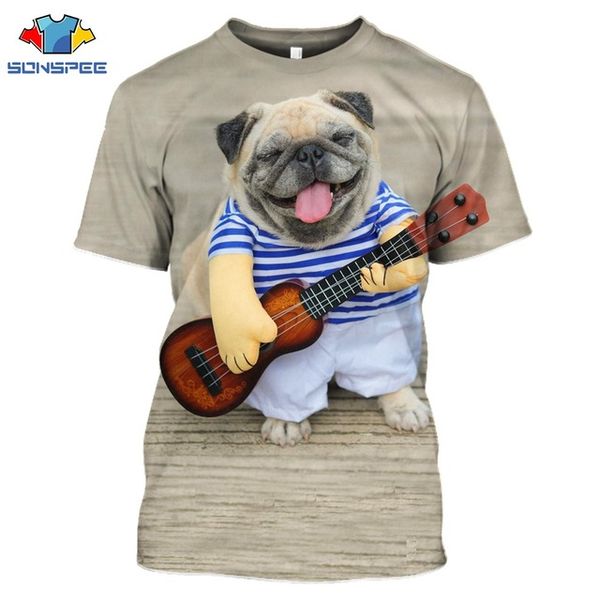 

animal dog puppy homme clothing 3d print shirts kawaii plus size graphic men clothing