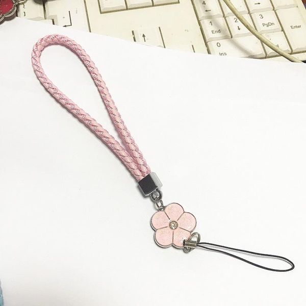 

mobile phone straps lanyard accessories lobster clasp neck lanyards for keys id cards sports nylon weave lanyards flowers