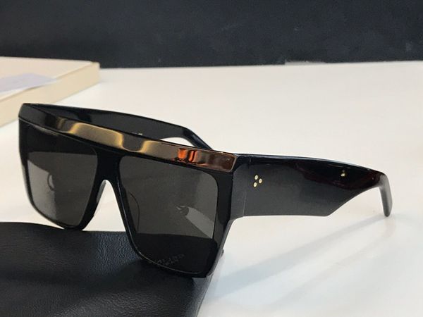 

4s4092 fashion designer sunglasses for women big square frame new sunglasses simple atmosphere wild style uv400 protection lens eyewear, White;black