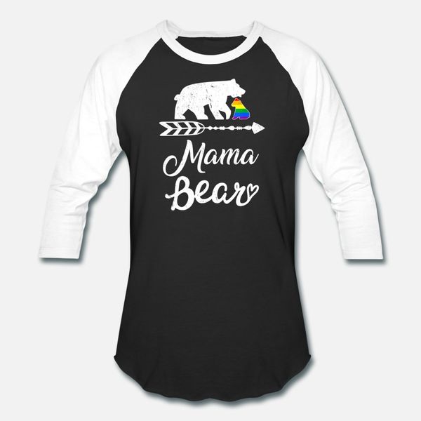 

mama bear lgbt t rainbow pride gay lesbian t shirt men print 100% cotton s-xxxl fit anti-wrinkle funny summer letters shirt