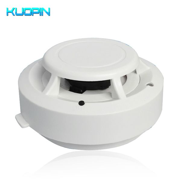 

smart home security system ps811b wireless fire alarm smoke detector portable high sensitive reliable poelectric, Black;white