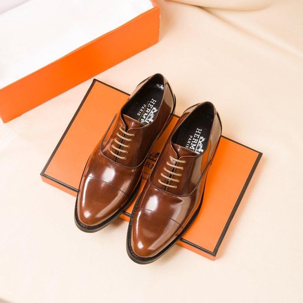 

2020 fashion anselme derby designer handmade leather shoes designer leather material comfortable formal comfortable fashion3