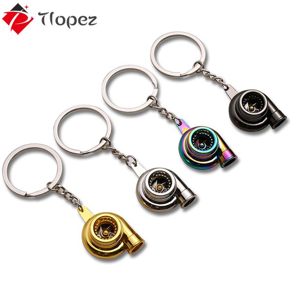 

car wheel rim tyre whistle sound metal key chain silver turbocharger keychain key ring with brake discs auto car accessories d5