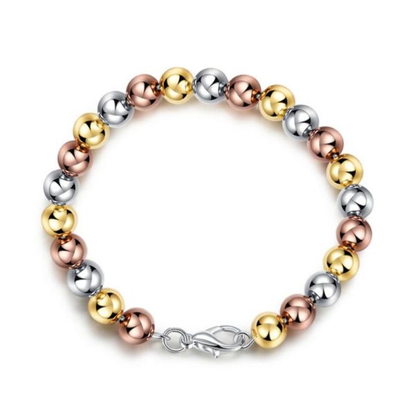 

buddha beads bracelet, Golden;silver