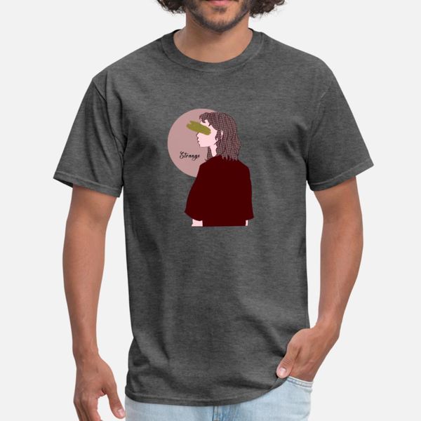 

strange girl t shirt men character cotton s-xxxl standard crazy comfortable summer style vintage shirt