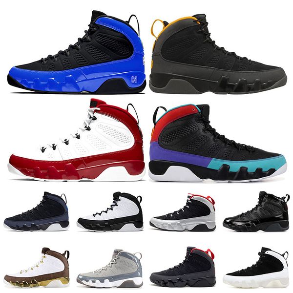

2021 fashion racer blue university gold jumpman 9 mens basketball shoes 9s gym red dream it mens trainers sports sneakers