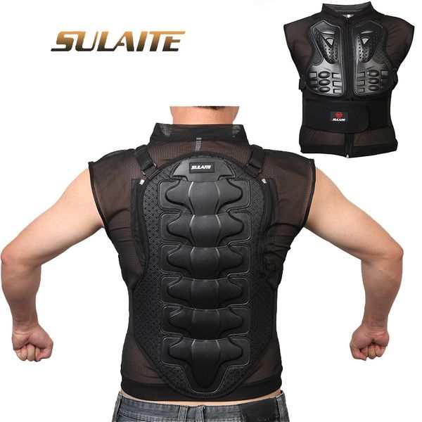 

sulaite back support chest protector motorcycle armor skateboard outdoor sports body protective cycling protection jackets