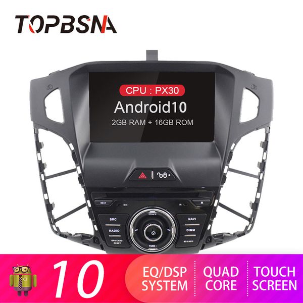 

sna android 10 car dvd player for focus 2012 2013 2014 2020 multimedia gps navgation 1 din car radio stereo wifi video