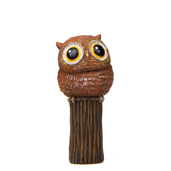 

mini decorations resin owl shaped craft garden ornaments display micro landscape