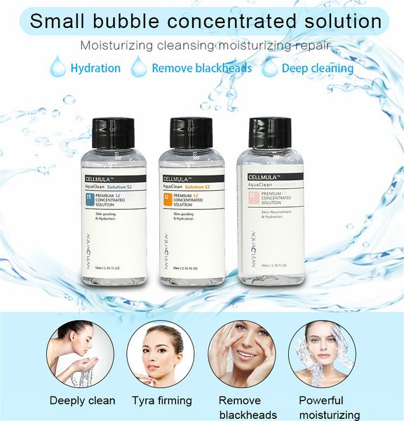 

2020 aqua peel concentrated solution 50ml per aqua clean solution bottle aqua facial serum hydra facial serum for normal skin