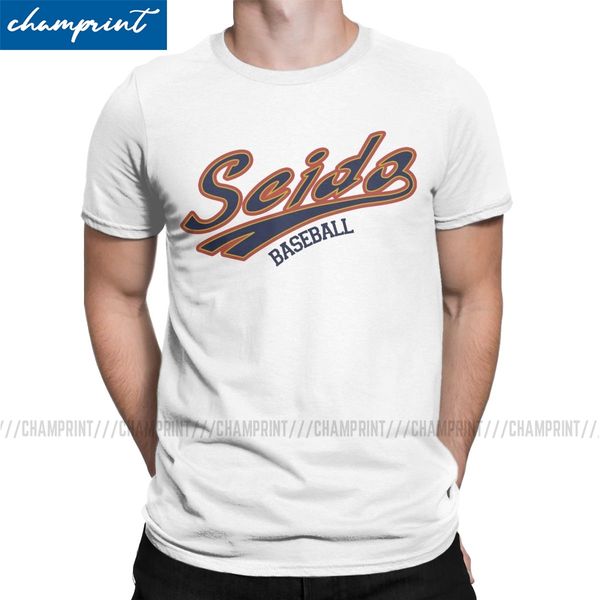 

men sebastian sea uniform t shirt diamond no ace anime baseball sports manga clothes vintage crew neck tee shirt graphic t-shirt