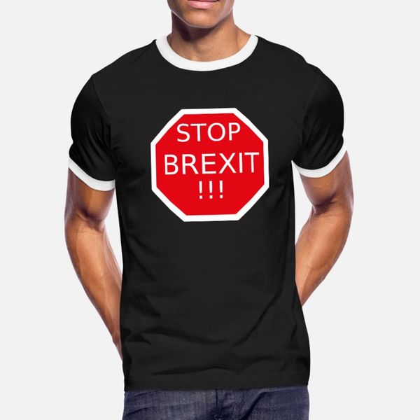 

sbrexit t shirt men customized short sleeve s-3xl gents fitness casual spring cool shirt