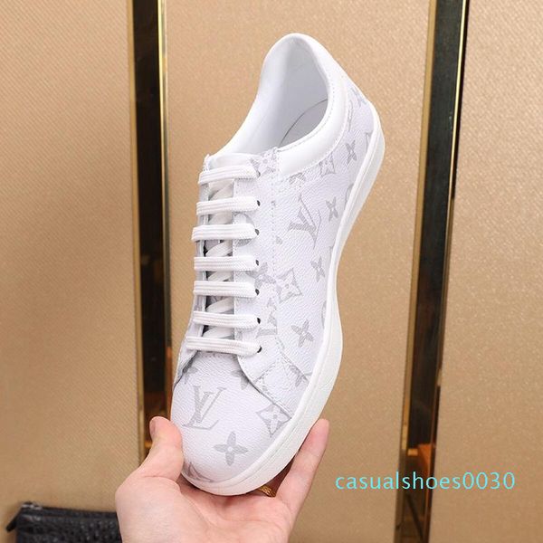 

new 2020 mens shoes fashion designer vintage footwears luxembourg sneaker lace -up plus size casual men shoes scarpe sportive da uomo c30, Black