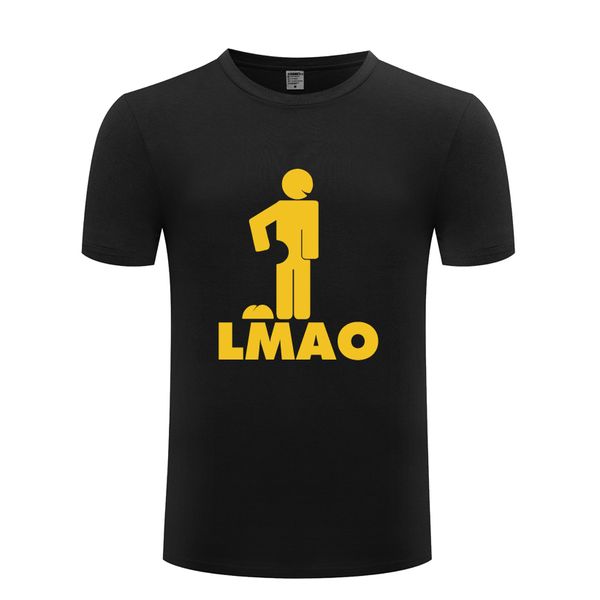 

lmao смешные творческой новизны мужская футболка футболка мужчины 2018 новый короткие рукава o шеи хлопка повседневный top tee