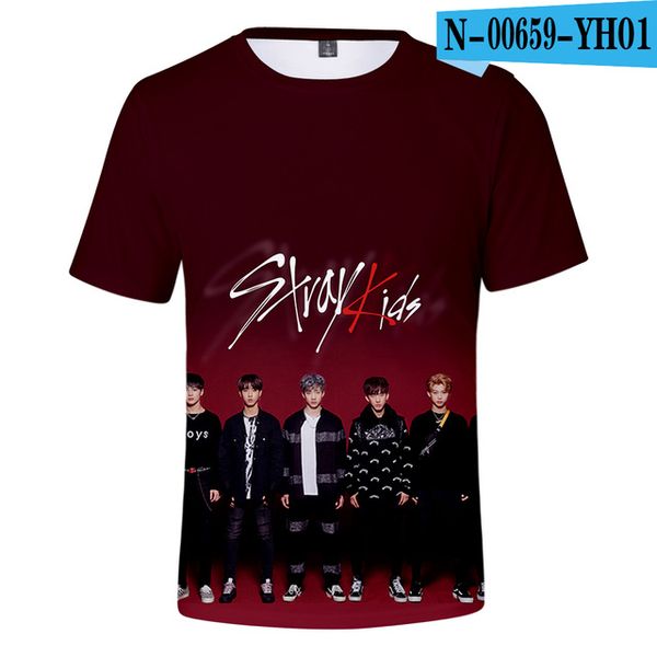 

kpop stray boys girls straykids men 3d print shirts anime funny kawaii men clothing