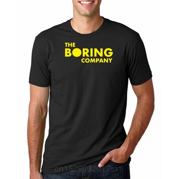 

the boring company letters printed elon musk men's t-shirt short sleeve casual t-shirt