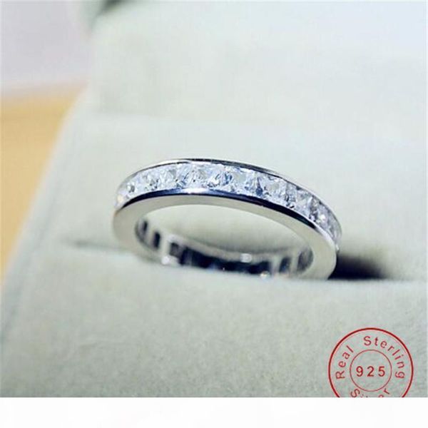 

victoria wieck new arrival luxury jewelry 925 sterling silver full princess cut white z cz diamond gemstones women wedding ring gift