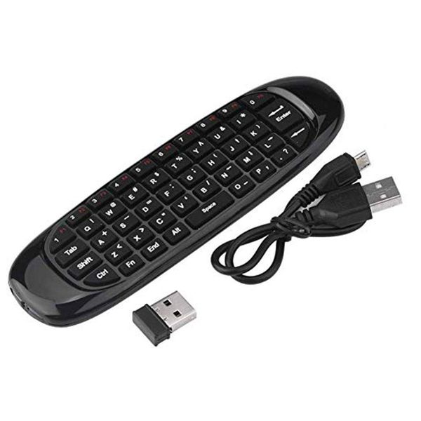 

c120 multi-language version wireless air mouse mini keyboard mouse somatosensory gyroscope double-sided remote control