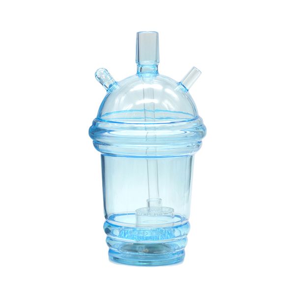 TopPuff Premium Acrylic Garrafa para cachimbo de água com luz LED no fundo colorido colorido fumar garrafa de água tubulação de água