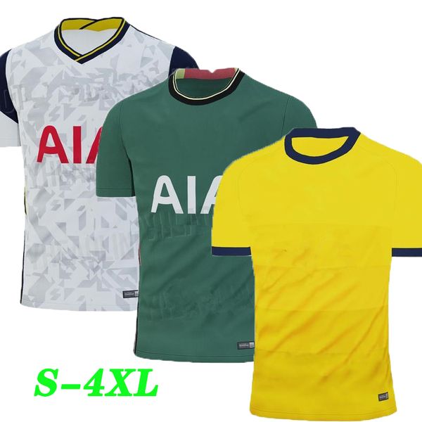 

s-4xl 20 21 kane son bergwijn ndombele soccer jerseys 2019 2020 2021 lucas spurs dele tottenham jersey football kit shirt men, Black;yellow