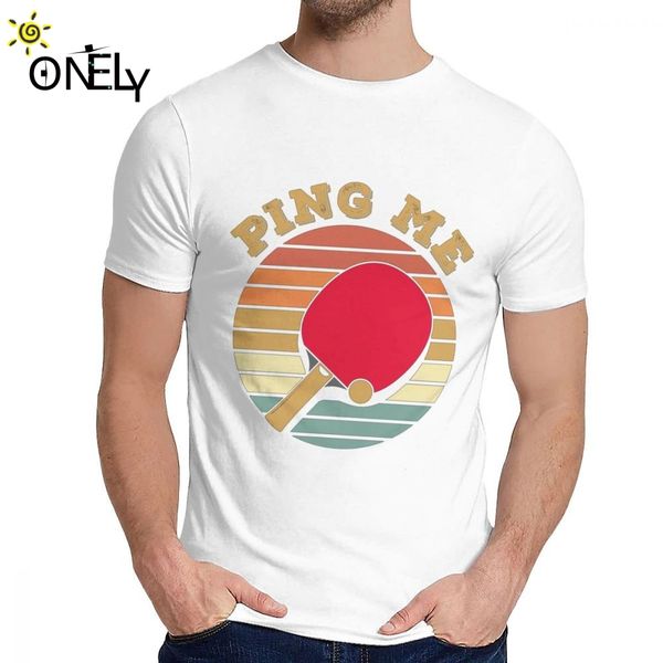 

for men t shirt tabletennis pingpong sport pingpong team nice cotton streetwear round neck retro la camiseta