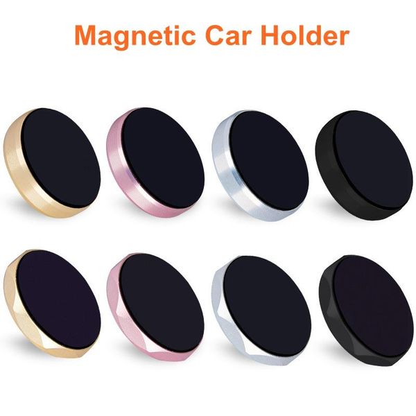 

cgjxsuniversal magnetic car mount phone holder mini cell phone holder car flat mounts 3m glue with retail package for smart phone