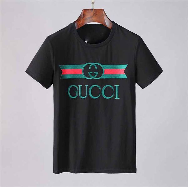 

2020 способом neues t-shirt designer beiläufige männer gedruckt kurzarm-t-shirt frühjahr / sommer neue high-end-meduse t-shirt # 088, White;black