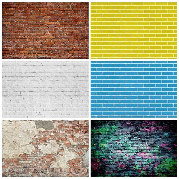 

background material laeacco wall backdrops old brick cement party baby child pattern portrait pographic pocall po studio