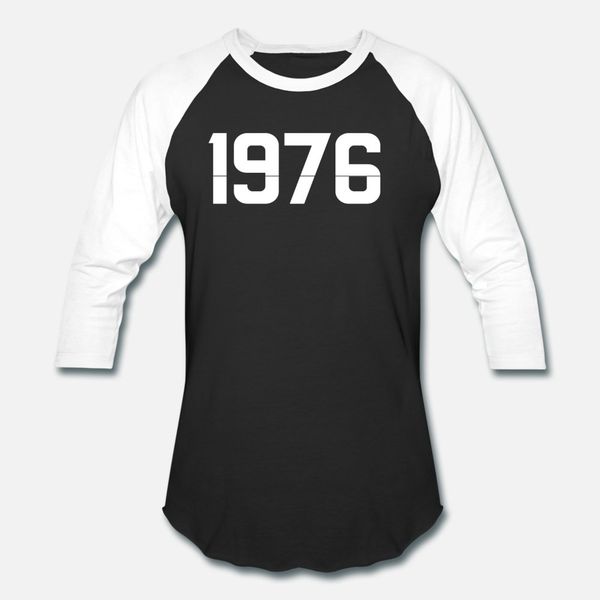 

1976 t shirt men designing tee shirt euro size s-3xl standard gift breathable spring autumn unique shirt