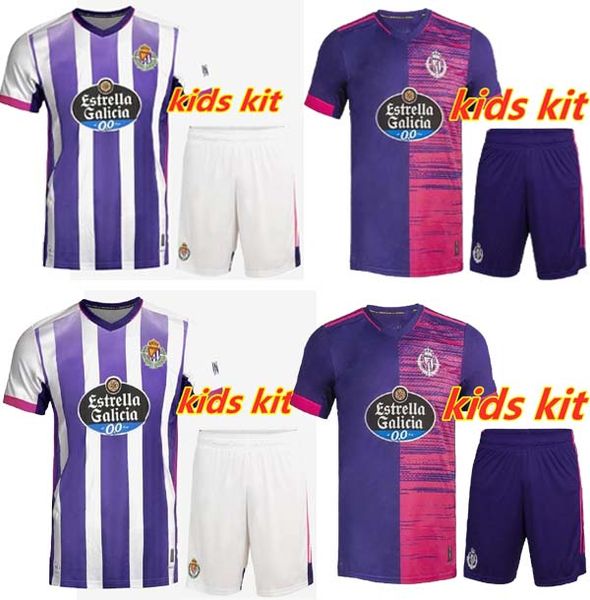 

дети kit2020 2021 футбол джерси реал вальядолид 20 21 феде с. р. alcaraz öö sergi гвардиола oscar plano camisetas де футбол маек, Black