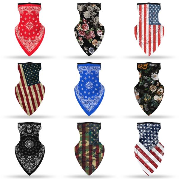 

fashion designer printed basketball sport headkerchief anti dust polyester neck face maskprinting scarf#925, Black