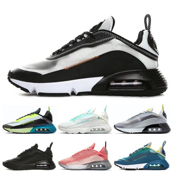 

new 2090 men running shoes for women pure platinum be true oreo bred duck camo mens trainer sports sneakers size 36-45